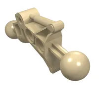 Large Figure Skeletal, Limb, Angular with 2 Ball Joints, and 2 Holes (Toa)