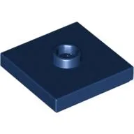 Plate Special 2 x 2 with Groove and Center Stud (Jumper)
