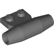 Engine - Smooth, Small 1 x 2 Side Plate [With Axle Holders]