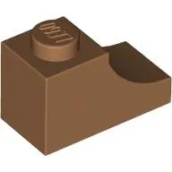 Brick Curved 2 x 1 with Inverted Cutout