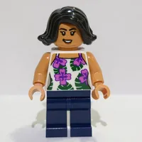 Sammy, Dark Blue Legs, Vest Top