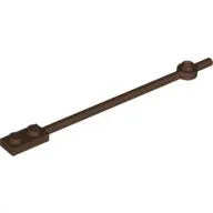 Bar 1 x 12 with 1 x 2 Plate End with Solid Studs and 1 x 1 Round Plate End