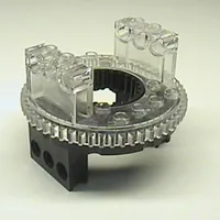 Technic Turntable Large Type 1, 56 Tooth with Trans-Clear Top [Complete Assembly]