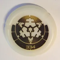 Large Figure Throwing Disc, Kanoka, Po-Metru 334 Print