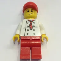 Chef, Red Neckerchief, Red Legs, Red Cap