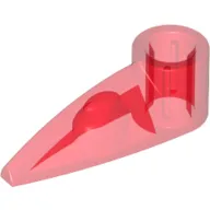 Technic Tooth 1 x 3 with Axle Hole [Rounded Underside]