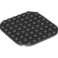 Plate Round Corners 8 x 8