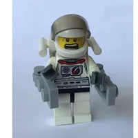 Astronaut - White Torso and Legs, Backpack