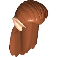 Hair Long Straight with Light Nougat Elf Ears Print