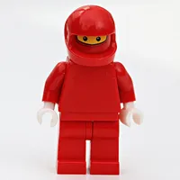 Pit Crew, Red Torso, Red Legs, Ferrari
