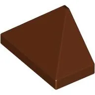 Brick Sloped 45° 2 x 1 Triple with Inside Stud Holder