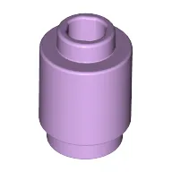 Brick Round 1 x 1 Open Stud