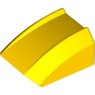 Slope Curved 2 x 2 with Lip, No Studs