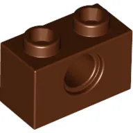 Technic Brick 1 x 2 [1 Pin Hole]