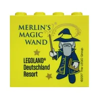 Brick 2 x 4 x 3 with 'LEGOLAND Deutschland Resort MERLIN'S MAGIC WAND' Print