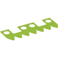 Hipwear Skirt, Short, 7 Points (Leaf)