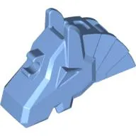 Animal / Creature Accessory, Horse Battle Helmet [Angular, Front Clip]