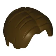 Hair Bowl Cut and Parted in Center