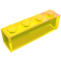 Brick 1 x 4 without Bottom Tubes