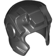 Helmet Space with Open Face Rounded, Top Hinge