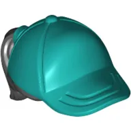 Hair and Hat / Cap, Ponytail Black Print