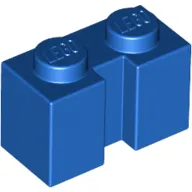 Brick Special 1 x 2 with Groove