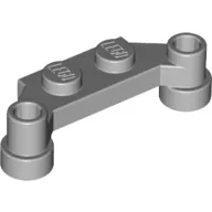 Plate Special 1 x 4 Offset with Bar Holes