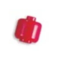 Pen Bead, Round Large, Curved Edges / Cylinder