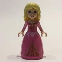 Aurora - Dark Pink Gown