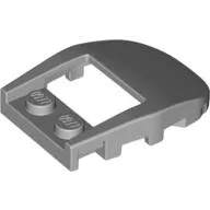 Wedge Curved 4 x 3 Recessed Back with Opening, Two Studs [Plain]