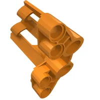 Technic Panel Fairing # 2 Large Short, Large Holes, Side B