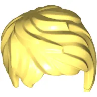 Hair Short Tousled with Side Part