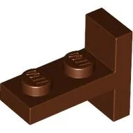 Bracket 1 x 2 with 1 x 2 Vertical Studs