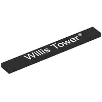 Tile 1 x 8 with 'Willis Tower' Print