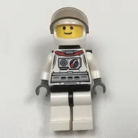 Astronaut - White Torso and Legs, Black Backpack
