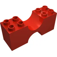 Duplo Brick 2 x 6 x 2 Double Concave