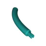 Animal Body Part / Plant, Tail / Neck / Branch / Trunk, Middle Section with Pin, Square Pin Hole