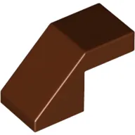 Brick Sloped 45° 2 x 1 with 2/3 Inverted Cutout and no stud