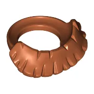 Minifig Neckwear Beard, Short