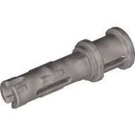 Technic Pin Long with Friction Ridges Lengthwise and Stop Bush [2 Lateral Holes, Small Pin Hole]