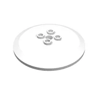 Dish 6 x 6 Inverted (Radar) with Hollow Studs