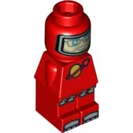 Microfig Meteor Strike Astronaut Red