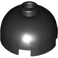 Brick Round 2 x 2 Dome Top, Blocked Open Stud, Bottom Axle Holder