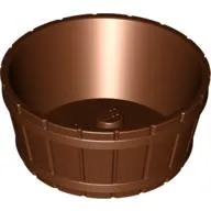 Barrel Half Large with Axle Hole