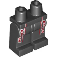 Hips and Black Legs with Red/White trim 'Demon'