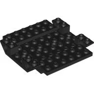 Aircraft Fuselage 8 x 8 Bottom with 4 Pin Holes