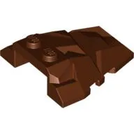 Brick Wedged, Sloped 4 x 4 Fractured Polygon Top