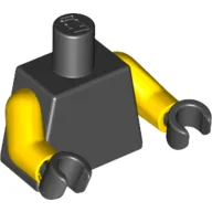 Torso, Yellow Arms, Black Hands [Plain]