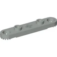 Technic Plate 1 x 5 with Toothed Ends, 2 Studs and Center Axle Hole