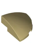 Brick Round Corner, Curved 3 x 3 x 1 Quarter Circle